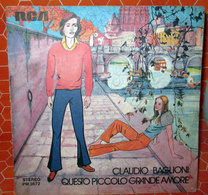 CLAUDIO BAGLIONI QUESTO PICCOLO GRANDE AMORE   COVER NO VINYL 45 GIRI - 7" - Accesorios & Cubiertas