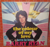 BARRY RYAN THE COLOUR OF MY LOVE   COVER NO VINYL 45 GIRI - 7" - Accessories & Sleeves