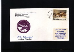 Canada Space / Raumfahrt Skylab  Interesting Letter - North  America