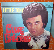 LITTLE TONY CUORE BALLERINO  COVER NO VINYL 45 GIRI - 7" - Accesorios & Cubiertas