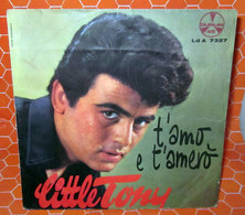 LITTLE TONY T'AMO E T'AMERO'  COVER NO VINYL 45 GIRI - 7" - Accesorios & Cubiertas