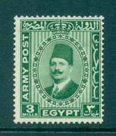 Egypt 1936 3m Army Post MLH Lot43605 - Gebruikt