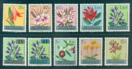 Rwanda 1963 Flowers Opts MUH - Sonstige & Ohne Zuordnung