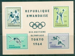 Rwanda 1964 Summer Olympics Tokyo MS MUH - Autres & Non Classés