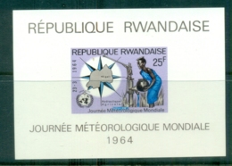 Rwanda 1964 UN World Meterological Day MS MUH - Otros & Sin Clasificación