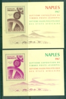 Rwanda 1967 Europa Philatelic Ex 2xMS MUH - Altri & Non Classificati