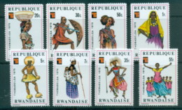 Rwanda 1975 Costumes, THEMABELGA Philatelic Ex. MUH - Altri & Non Classificati