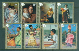 Rwanda 1975 Paintings, Intl Women's Year MUH - Other & Unclassified