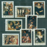 Rwanda 1977 Paintings By Rubens MUH - Other & Unclassified