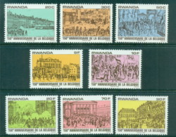 Rwanda 1980 Belgian Independence Sesquicentenary MUH - Andere & Zonder Classificatie