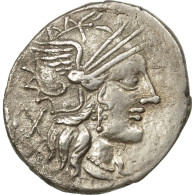 Monnaie, Papiria, Denier, Rome, TTB, Argent, Crawford:276/1 - Röm. Republik (-280 / -27)