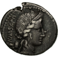 Monnaie, Egnatia, Denier, Rome, TTB, Argent, Crawford:391/3 - República (-280 / -27)