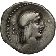 Monnaie, Calpurnia, Denier, Rome, TB+, Argent, Crawford:340/1 - Republiek (280 BC Tot 27 BC)