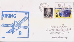 USA 1975 VIKING-A Mar Probe  Commemoraitve Cover - North  America