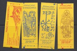Andorra Fr. 4 Booklets  ** Mnh (40648) - Carnets