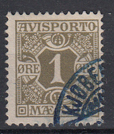 DENEMARKEN - Michel - 1907 - Nr 1 X (12 3/4) - Gest/Obl/Us - Steuermarken