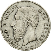 Monnaie, Belgique, Leopold II, 50 Centimes, 1898, TTB+, Argent, KM:27 - 50 Cents