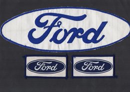 E59 - Sport Automobile - Ecusson X 3 - Voitures FORD - Patches