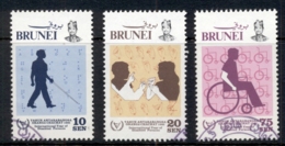 Brunei 1981 Intl. Year Of The Disabled FU - Brunei (1984-...)