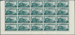 Albanien: 1945, Independent Republic Overprints, 0.30 On 3q. To 3fr. On 1fr., Short Set Of Eight Val - Albania