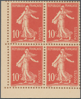 Frankreich: 1906, 10c. Red "Semeuse Camee", Special Printing On Bristol With Indicated Perforation, - Altri & Non Classificati