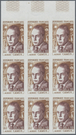 Frankreich: 1967, Prominent Persons Complete Set Of Four 0.30+0.10fr. Pierre Caron De Beaumarchais, - Andere & Zonder Classificatie