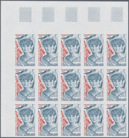 Frankreich: 1976, Prominent Persons Complete Set Of Three 1.00+0.20fr. Pierre Daumesnil, Eugene From - Andere & Zonder Classificatie