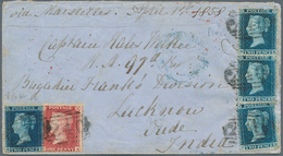 Großbritannien - Besonderheiten: 1858 Cover To India, Sent From Upper Deal, Great Britain To Lucknow - Altri & Non Classificati