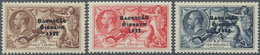 Irland: 1935, Soarstat Overprints, Re-engraved Issue, Complete Set Of Three Values, Fresh Colours An - Covers & Documents