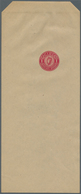 Irland - Ganzsachen: 1924, Irish Harp 1/2 D. Green And 1 D. Red Wrappers, Unused, Unfolded, Fine (FA - Postal Stationery