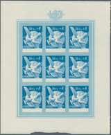 Kroatien: 1944, Officials Of The Post Office And The Railway 16 K. - 32 K., Each Five Imperforated S - Croazia