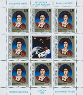 Kroatien - Serbische Krajina: 1996, Europa, Both Issues In Little Sheets Of 8 Stamps Each, Mint Neve - Kroatië