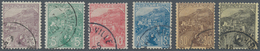 Monaco: 1919, War Orphans Part Set Of Six 2+3c. To 1+1fr. Fine Used, Mi. € 600,-- (Maury 27/32, € 87 - Ongebruikt