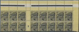 Monaco: 1920, Royal Wedding, 2c.+3c. On 15c.+10c. To 1fr.+1fr., Short Set Of Nine Values Each In Gut - Unused Stamps