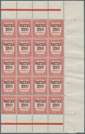 Monaco: 1937/1938, Postage Dues With Opt. ‚POSTES‘ And Surch. With New Values Complete Set Of 14 In - Unused Stamps
