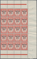 Monaco: 1937/1938, Postage Dues With Opt. ‚POSTES‘ And Surch. With New Values Complete Set Of 14 In - Ongebruikt