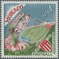 Monaco: 1963, French Champion "AS Monaco", 0.04fr. Without Surcharge, Not Issued, Unmounted Mint, Ce - Neufs