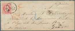 Österreich: 1874, 5 Kr Rosakarmin, EF Auf Unzureichend Frankiertem Brief Von WIEN, 6/10 74, An Den " - Altri & Non Classificati