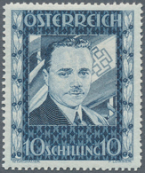 Österreich: 1936, 10 Schilling Dollfuß, Einwandfrei Gezähnter Und Postfrischer Luxus-Wert, Mi. 1.400 - Altri & Non Classificati