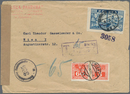 Österreich - Portomarken: 1946, Unterfrankierter Brief Aus Polen Nach Wien. Der Empfänger Zahlte Die - Strafport