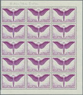 Schweiz: 1924 Flugpostmarken 'Ikarus' Zu 65 Rp., 75 Rp. Und 1 Fr. Auf Glattem Papier, Je Im Rechten - Andere & Zonder Classificatie