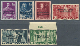 Schweiz - Europäisches Amt Der Vereinten Nationen (ONU/UNO): 1950, Freimarken - Aufdrucksätze, Mi. 5 - UNO