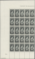 Spanien: 1955/1956, Prominent Persons Set Of Two 25pta.‘Mariano Fortuny Carbo (painter)‘ And 50pta. - Usati