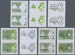 Vereinte Nationen - Genf: 1973. Progressive Proof (7 Phases) In Vertical Pairs For The Complete Issu - Andere & Zonder Classificatie