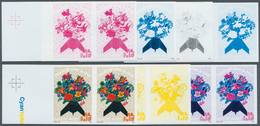 Vereinte Nationen - Genf: 1996. Progressive Proof (7 Phases) In Horizontal Pairs For The 1.10fr Valu - Altri & Non Classificati