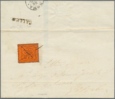 Italien - Altitalienische Staaten: Kirchenstaat: 1868, 10 C Black On Orange-vermilion From Upper She - Kerkelijke Staten