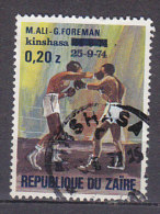 A0349 - ZAIRE Yv N°852 ALI-FOREMAN - Used Stamps