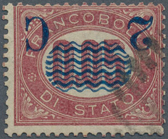 Italien: 1878, 2c. On 0.05l. With Inverted Overprint, Used Copy, Signed And Certificate Raybaudi. Sa - Nuovi