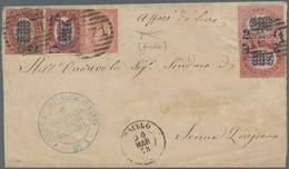 Italien: 1878, Official Cover Sent Between The Mayors Of Paullo And Senna Lodigiano And Showing An I - Nuovi