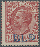 Italien: 1922, "B.L.P." Overprinted 10c. Rose, Mint Tiny Hinge Remain, Fine And Fresh, Expertised Di - Mint/hinged